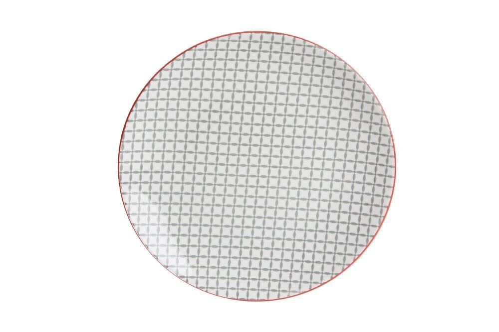 MİX&MATCH GRİ PASTA TABAK 22CM