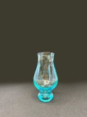 TURKUAZ AYAKLI 6'LI KRİSTAL CAM KAHVE YANI BARDAK