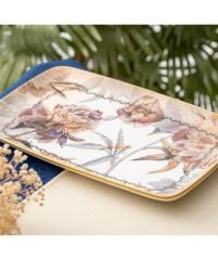 NOVA DİKDÖRTGEN KAYIK TABAK 32CM