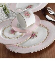 ARYILDIZ 30029 12 KİŞİLİK 84 PARÇA BONE PORSELEN YEMEK TAKIMI