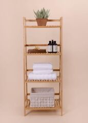 BAMBU 4 KATLI ÇOK AMAÇLI RAF 120X49X32CM