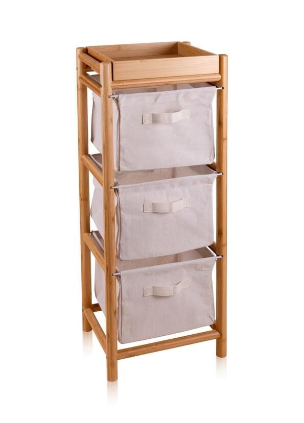 BAMBU BEZ ÇEKMECELİ DÜZENLEYİCİ DOLAP/RAF 90X35X30CM