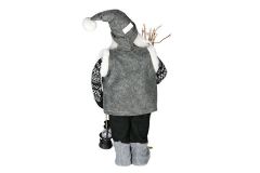 NOEL BABA GRİ ORMANCI 63CM