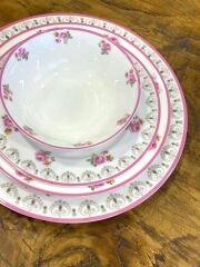 PURE BLANCHE VINTAGE 4 KİŞİLİK 16 PARÇA YEMEK TAKIMI