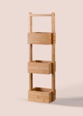 BAMBU 3 KATLI DÜZENLEYİCİ RAF 65X20X13CM