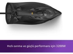 DST7511 AZUR SİYAH BUHARLI ÜTÜ