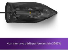 DST7511 AZUR SİYAH BUHARLI ÜTÜ