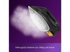 DST7511 AZUR SİYAH BUHARLI ÜTÜ