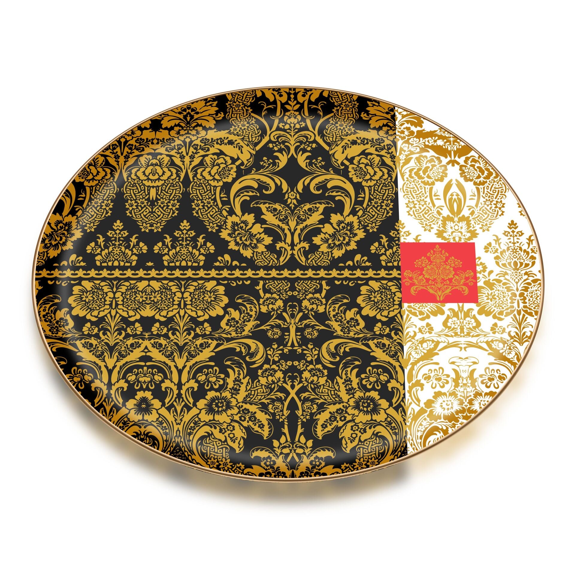 DREAM MAT ALTIN CAM TEPSİ