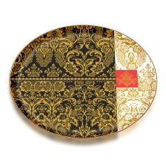 DREAM MAT ALTIN CAM TEPSİ