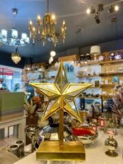 GOLD AYNALI YILDIZ DEKOR