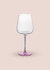 PEMBE MAVİ KADEH 600ML