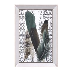 RENKLİ TÜY TABLO 40x60cm DESEN1