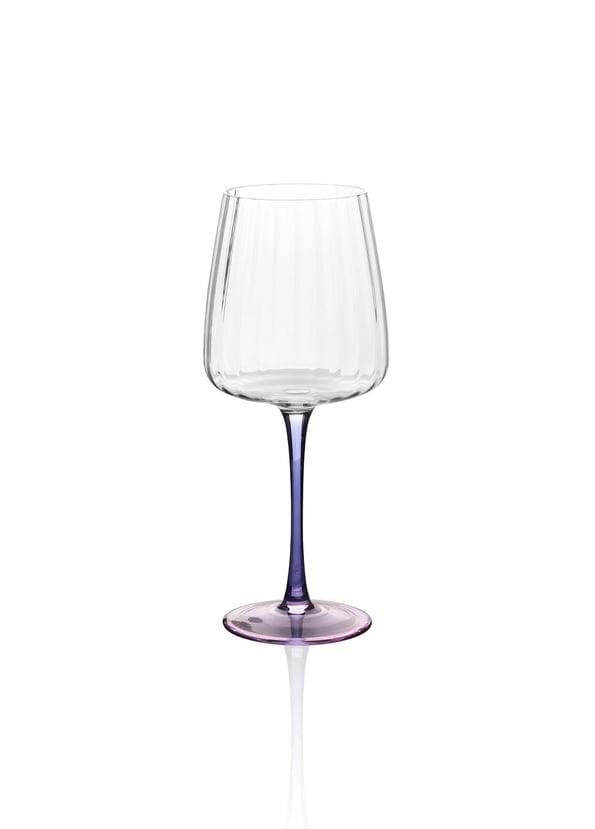 PEMBE MAVİ KADEH 500ML