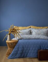 RIVA INDIGO ÇİFT KİŞİLİK DOUBLE FACE PİKE TAKIMI