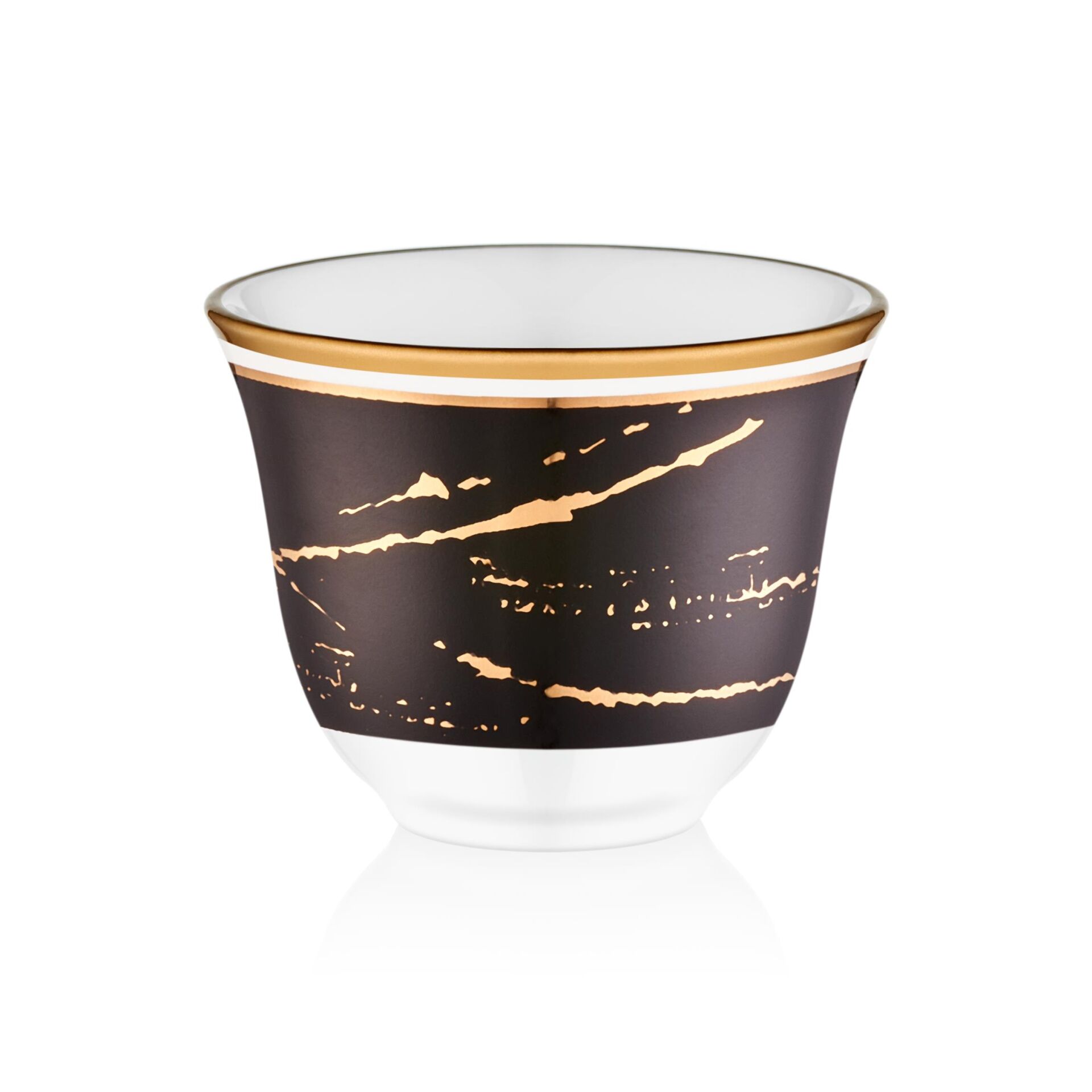 GAWA SİYAH MERMER 6 KİŞİLİK LOKUMLUK