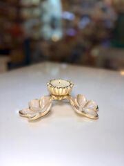 FLORINDO ALTIN SEDEFLİ TLIGHT MUMLUK 14X5CM