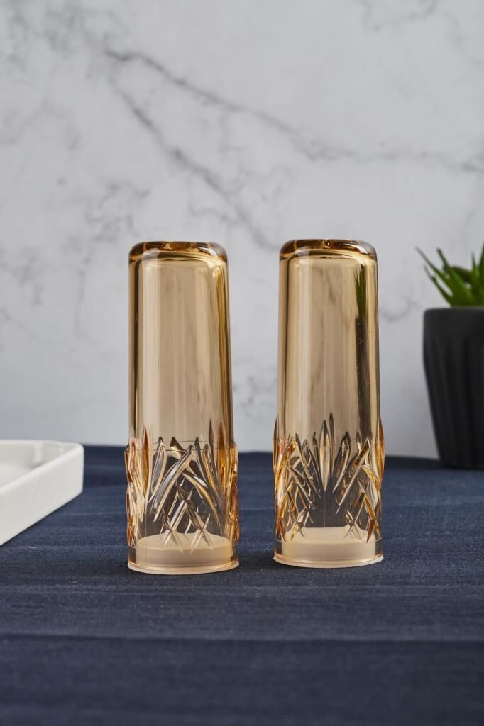 MELODY AMBER AKRİLİK 2'Lİ TUZLUK