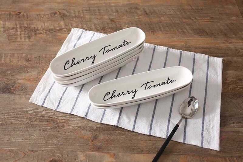 POPART CHERRY TOMATO OVAL KAYIK TABAK