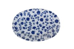 BLUE DESEN1 KAYIK TABAK 24CM