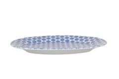BLUE DESEN4 KAYIK TABAK 24CM