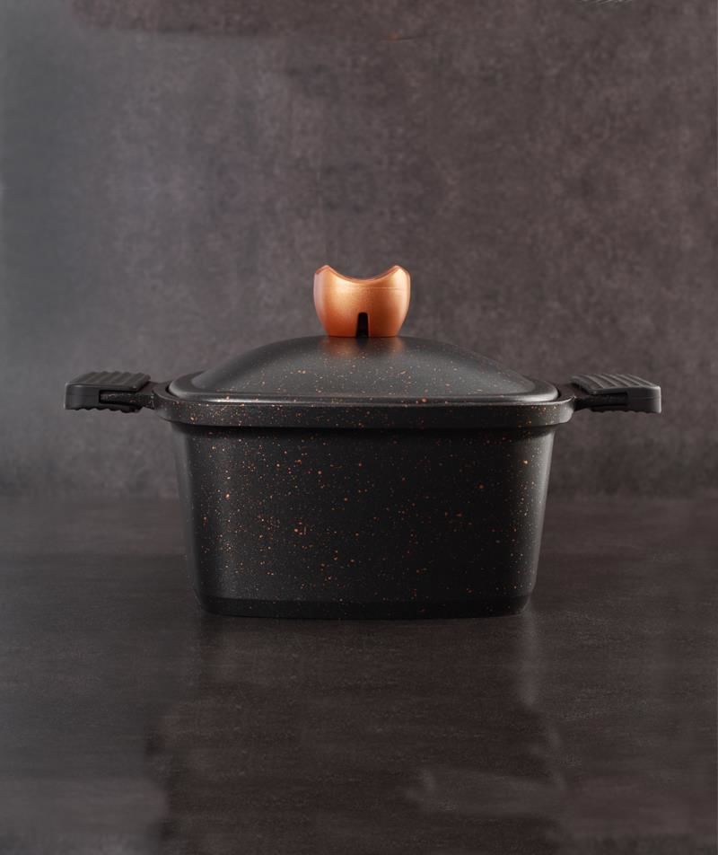 LİYA BLACK DÖKÜM DERİN TENCERE 22CM