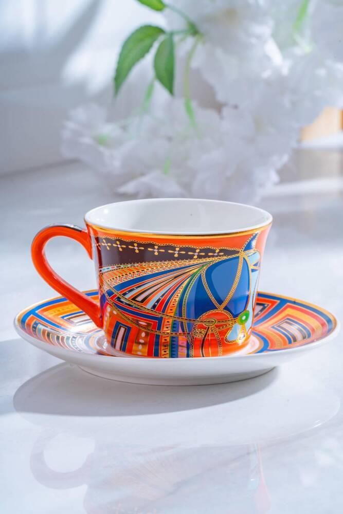 RANGER TEK KİŞİLİK ÇAY FİNCANI DESEN3