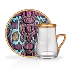 TIANNA KULPLU TEK KİŞİLİK ÇAY SETİ