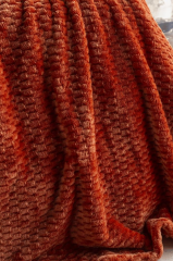 TRUSTY TERRAKOTA ÇİFT KİŞİLİK JAKAR DESEN BATTANİYE 200X220CM