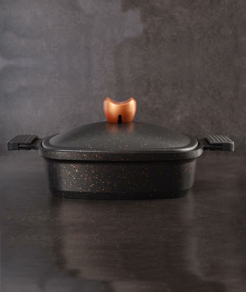 LİYA BLACK DÖKÜM DERİN TENCERE 26CM