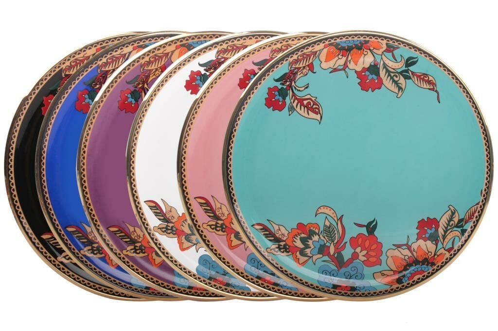 LORENA ASORTİ 6'LI SERVİS TABAK 26CM