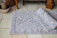 TILES GRİ 2 PARÇA BANYO PASPASI