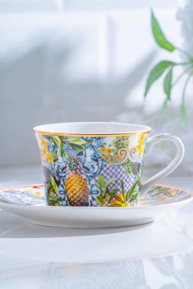 CAPRİ 6 KİŞİLİK ÇAY FİNCANI DESEN1