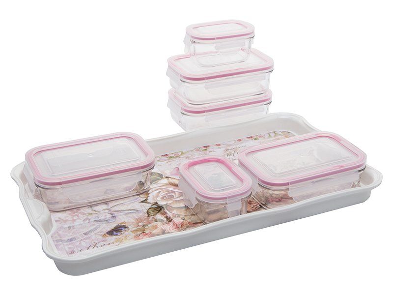 GLASSLOCK RIBBON KAHVALTI SETİ
