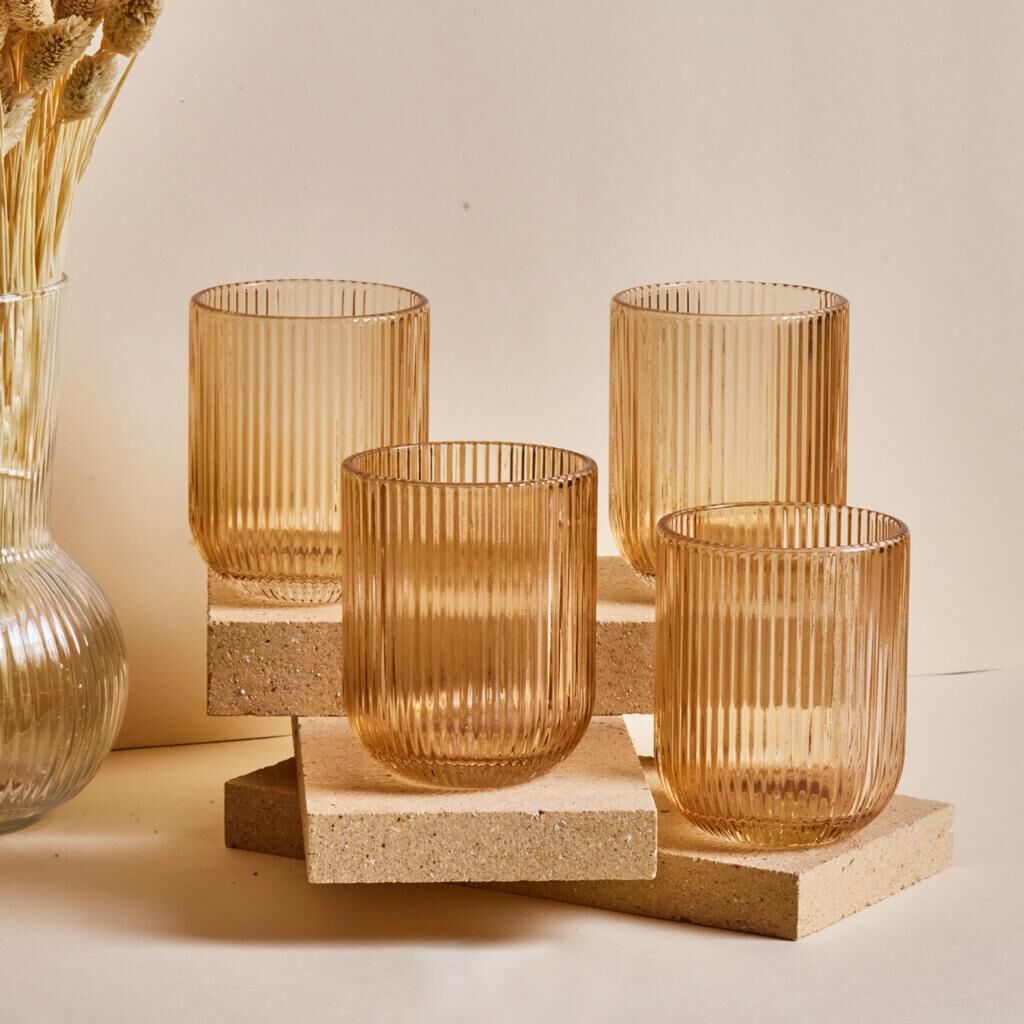 IMOLA AMBER 4'LÜ KISA BARDAK 275ML