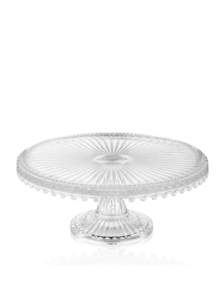 CAM YUVARLAK PASTA/KEK SERVİS SUNUMU 28CM