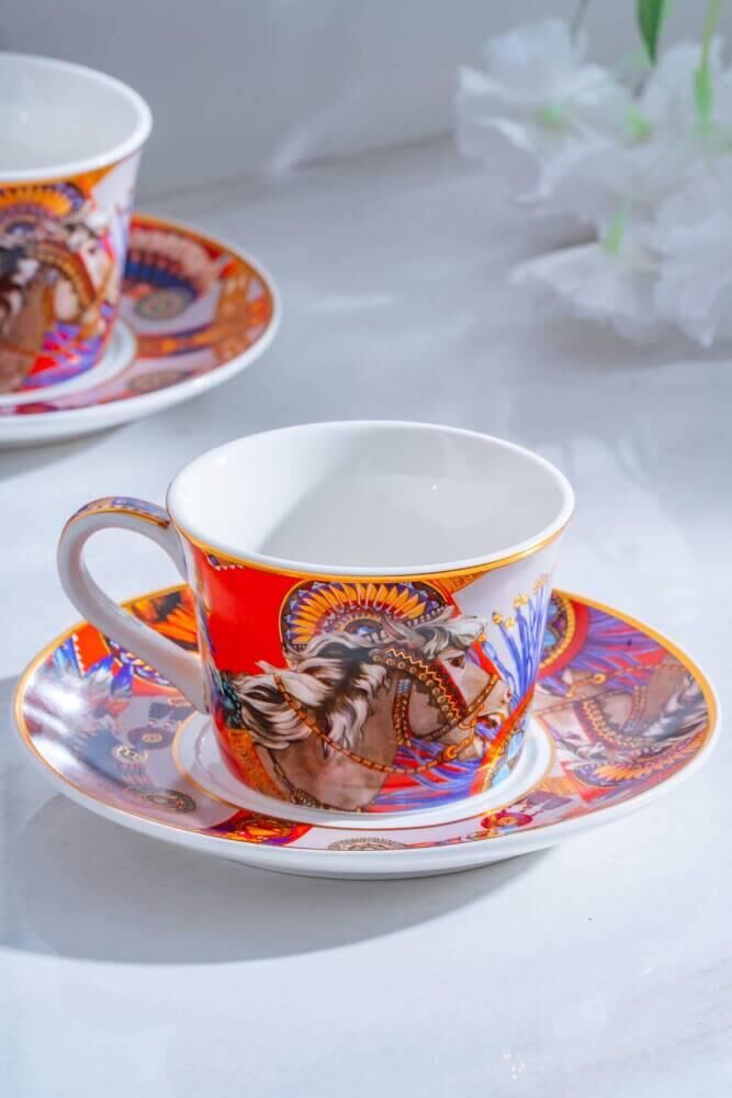 WHISPER 6 KİŞİLİK ÇAY FİNCANI DESEN2