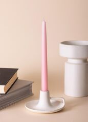 ICONIC 2'Lİ ŞAMDAN MUM BLUSH 26CM