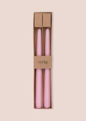 ICONIC 2'Lİ ŞAMDAN MUM BLUSH 26CM