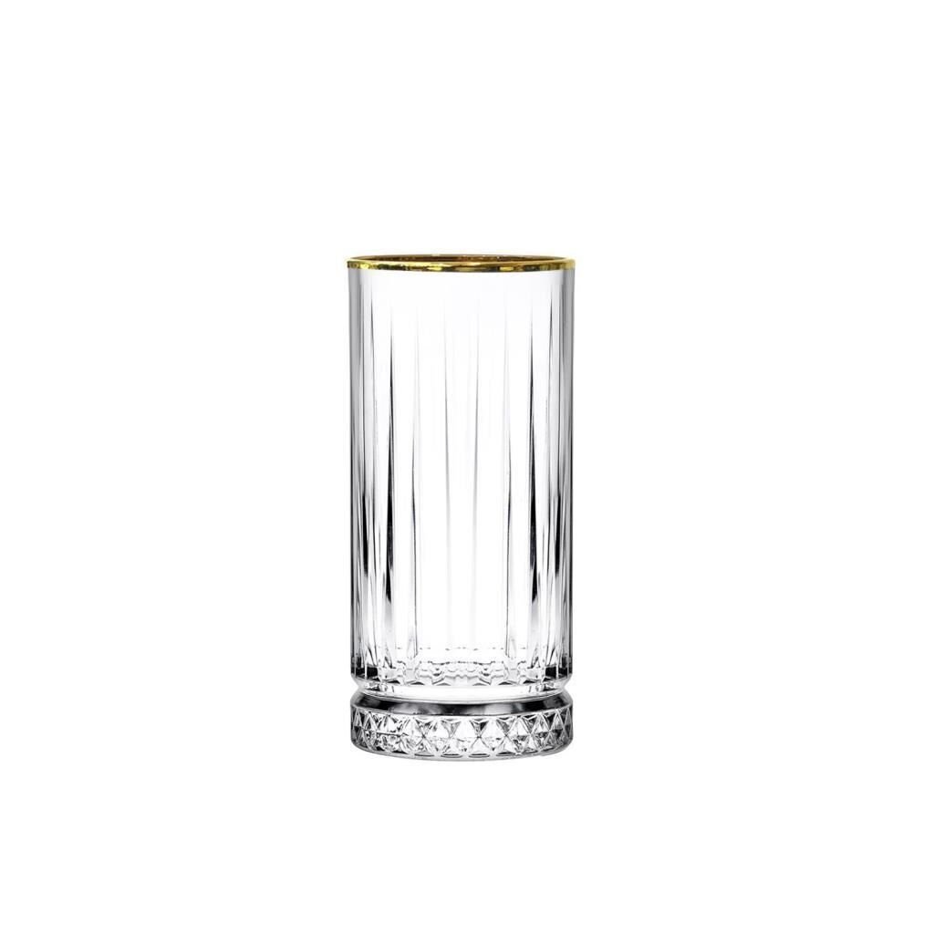 ELYSIA ALTIN YALDIZLI TEKLİ UZUN BARDAK 450CC