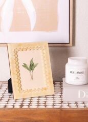 WAVY SARI FOTOĞRAF ÇERÇEVESİ 18X23CM