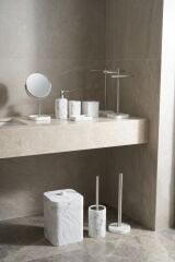 BEYAZ 9 PARÇA BANYO SETİ