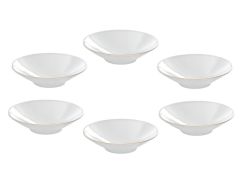 MOROCCO 6'LI SADE ÇUKUR TABAK 19CM
