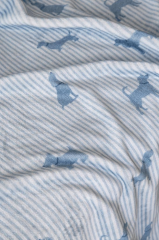 REX MAVİ TEK KİŞİLİK BATTANİYELİ NEVRESİM SETİ