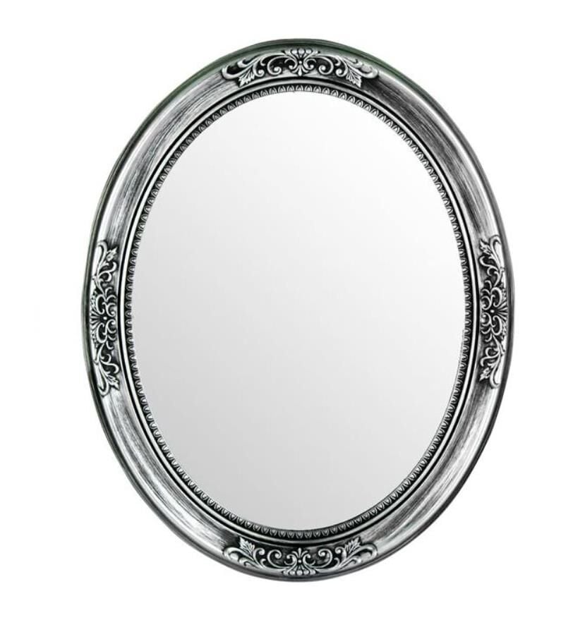 GÜMÜŞ OVAL AYNA 70X56CM