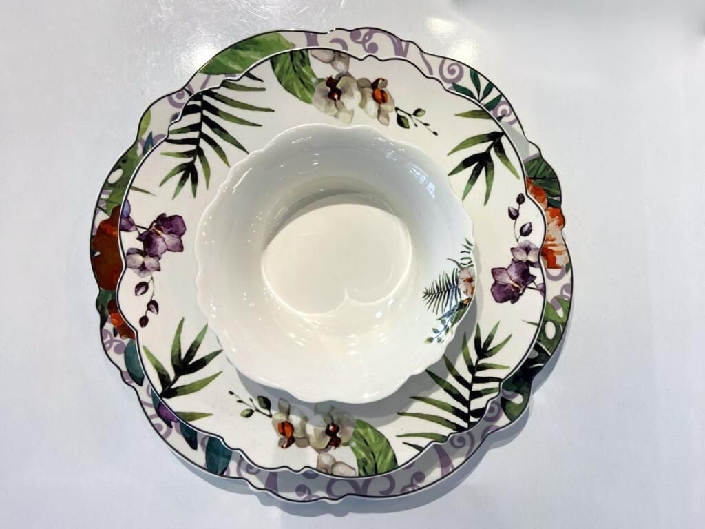 TROPİK 4 KİŞİLİK 16 PARÇA YEMEK TAKIMI