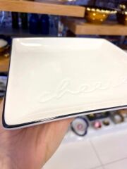 VINTAGE 4'LÜ KARE TABAK 18CM