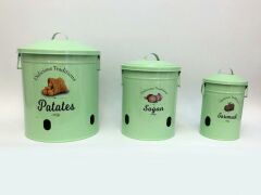 FRY 3'LÜ PATATES/SOĞAN SAKLAMA MİNT YEŞİL
