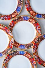 WHISPER 6'LI SERVİS TABAK DESEN1 27CM