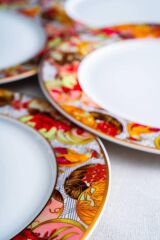 DREAM 6'LI SERVİS TABAK DESEN2 27CM